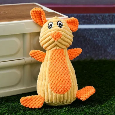 HausPets Jouet Chien Peluche Sonore Dentition HausPets Jouet Chien Peluche Sonore Dentition