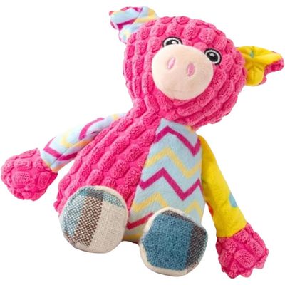 HausPets Jouet Chien Peluche Couineur Mâcher
