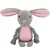 HausPets Jouet Chien Lapin Pâques Peluche Corde Rose
