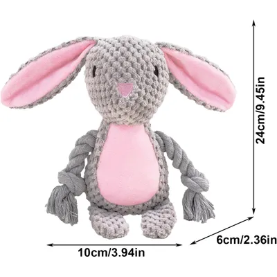 HausPets Jouet Chien Peluche Couineur Mâcher HausPets Jouet Chien Peluche Couineur Mâcher