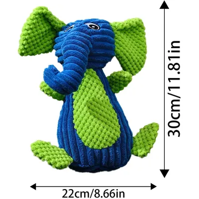 HausPets Jouet Chien Peluche Sonore Dentition HausPets Jouet Chien Peluche Sonore Dentition