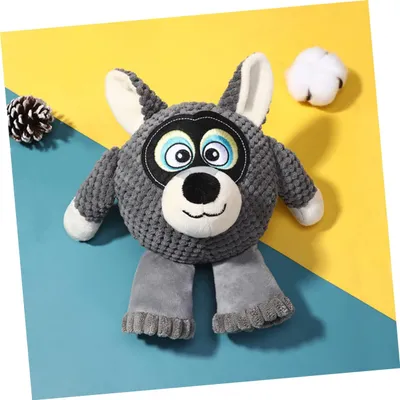 HausPets Jouet Chien Peluche Sonore Mâcher Dent HausPets Jouet Chien Peluche Sonore Mâcher Dent
