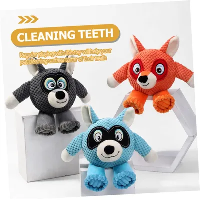 HausPets Jouet Chien Peluche Sonore Mâcher Dent HausPets Jouet Chien Peluche Sonore Mâcher Dent