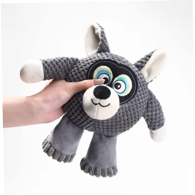 HausPets Jouet Chien Peluche Sonore Mâcher Dent HausPets Jouet Chien Peluche Sonore Mâcher Dent
