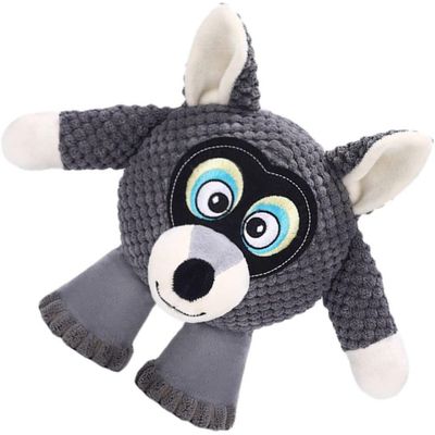 HausPets Jouet Chien Peluche Sonore Mâcher Dent