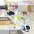 Jouet chat télécommande 2 vitesses mobile anti obstacles Jouet chat télécommande 2 vitesses mobile anti obstacles