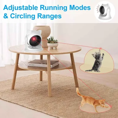 Jouet chat automatique 3 vitesses rechargeable USB Jouet chat automatique 3 vitesses rechargeable USB
