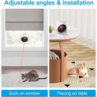 Jouet chat automatique 3 vitesses rechargeable USB Jouet chat automatique 3 vitesses rechargeable USB
