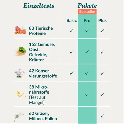 vetevo Allergietest Katze