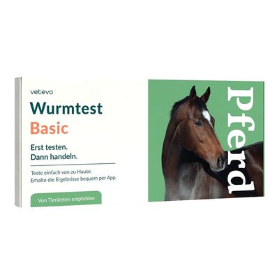 vetevo Wurmtest Pferd