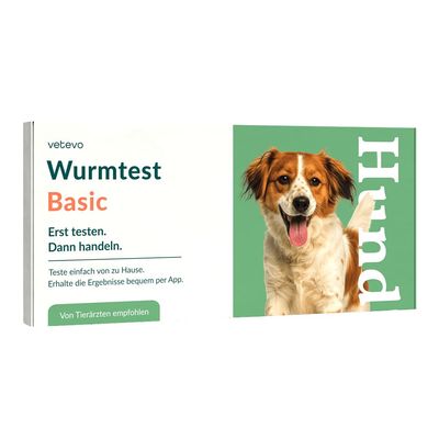 vetevo Wurmtest Hund