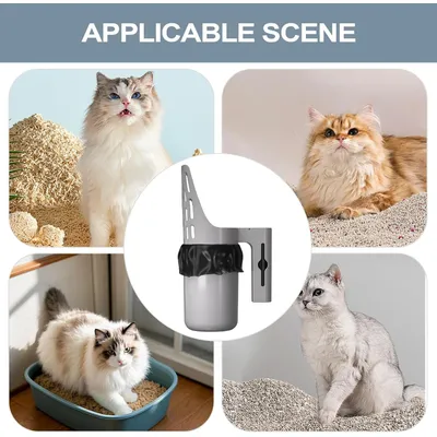 HausPets Pelle Litière Chat Portable avec Sacs HausPets Pelle Litière Chat Portable avec Sacs
