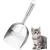 HausPets Pelle Litière Chat Acier Inoxydable Ergonomique HausPets Pelle Litière Chat Acier Inoxydable Ergonomique