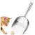 HausPets Pelle Litière Chat Acier Inoxydable Ergonomique HausPets Pelle Litière Chat Acier Inoxydable Ergonomique