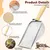 HausPets Pala metálica para arena de gatos con mango de madera de 5 mm HausPets Pala metálica para arena de gatos con mango de madera de 5 mm