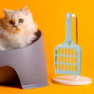 HausPets Pelle Litière Chat Manche Long Ergonomique HausPets Pelle Litière Chat Manche Long Ergonomique