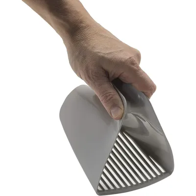 HausPets Pelle Litière Chat Plastique Gris HausPets Pelle Litière Chat Plastique Gris