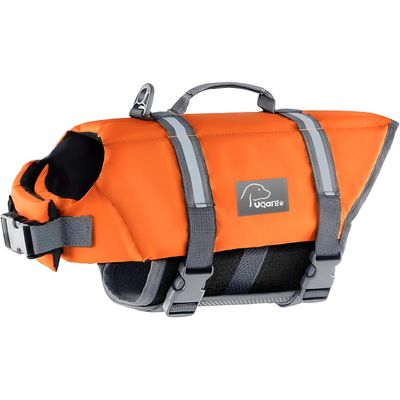 HausPets Gilet Sauvetage Chien Léger Poignée Taille L