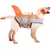 HausPets Chaleco salvavidas reflectante naranja para perros, talla XL