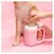 HausPets Nettoyeur Pattes Chien Chat Silicone Rose