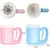 HausPets Nettoyeur Pattes Chien Chat Silicone Rose