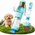 HausPets 3in1 Hundeflasche 350ml Napf Snacks Beutel HausPets 3in1 Hundeflasche 350ml Napf Snacks Beutel