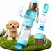 HausPets 3in1 Hundeflasche 350ml Napf Snacks Beutel