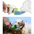 HausPets Wasserflasche Hund Silikon 580ML Grün Faltbar HausPets Wasserflasche Hund Silikon 580ML Grün Faltbar