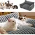 HausPets Cama ortopédica lavable para perros, color gris, 60x45cm HausPets Cama ortopédica lavable para perros, color gris, 60x45cm
