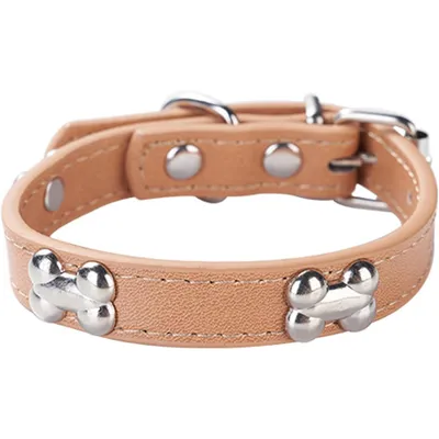HausPets Hundehalsband Kunstleder Gepolstert Khaki S HausPets Hundehalsband Kunstleder Gepolstert Khaki S