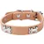 HausPets Hundehalsband Kunstleder Gepolstert Khaki S HausPets Hundehalsband Kunstleder Gepolstert Khaki S