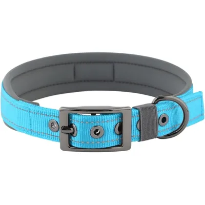 HausPets Hundehalsband Neopren Breit Verstellbar Nylon Schnalle E M HausPets Hundehalsband Neopren Breit Verstellbar Nylon Schnalle E M