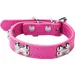 HausPets Hundehalsband Kunstleder Gepolstert Rosa S