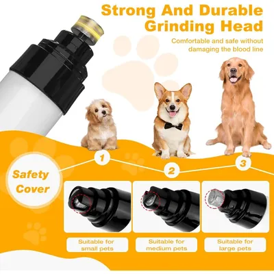 HausPets Elektrische Nagelfeile Hund Leise USB-C HausPets Elektrische Nagelfeile Hund Leise USB-C