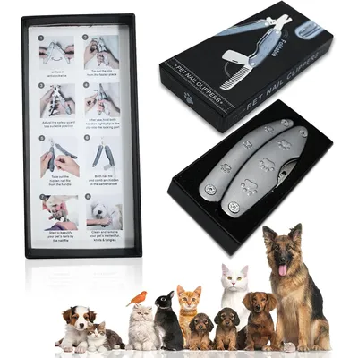HausPets Leiser Krallenschneider Hund Edelstahl HausPets Leiser Krallenschneider Hund Edelstahl