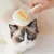 HausPets Brosse Toilettage Chat Démêlage Déverrouillage Jaune HausPets Brosse Toilettage Chat Démêlage Déverrouillage Jaune