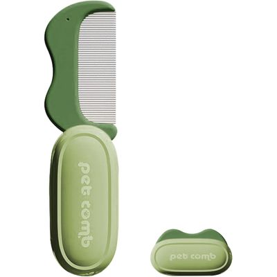 HausPets Brosse Toilettage Pliable Chien Chat Anti Perte