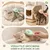 HausPets Lot 2 Brosses Chat Forme Tête Vert Rose HausPets Lot 2 Brosses Chat Forme Tête Vert Rose