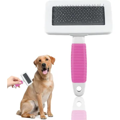 HausPets Brosse Toilettage Chien Acier Inoxydable HausPets Brosse Toilettage Chien Acier Inoxydable