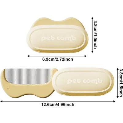 HausPets Brosse Toilettage Pliable Chien Chat Anti Perte HausPets Brosse Toilettage Pliable Chien Chat Anti Perte