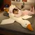 HausPets Jouet Chien Canard Blanc Peluche Résistant