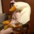HausPets Jouet Chien Canard Blanc Peluche Résistant