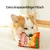 HausPets Quietschspielzeug Chipstüte Plüsch Orange