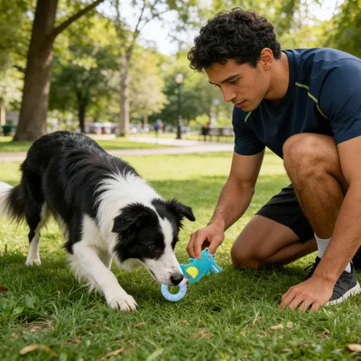 HausPets Hundespielzeug Plüsch Quietschend Robust 19cm