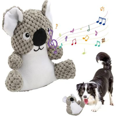 HausPets Peluche chirriante de perro koala - Lavable