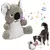 HausPets Jouet Chien Koala Peluche Couineur Lavable