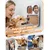 HausPets Alfombrilla acero inoxidable lamer perros ventosas antigoteo