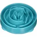 HausPets Gamelle Lente Chien Anti-Ballonnement Labyrinthe Turquoise L