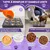 HausPets Tapis Lécher Chien Silicone Noir Anti-Glouton Antidérapant