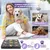 HausPets Tapis Lécher Chien Silicone Noir Anti-Glouton Antidérapant